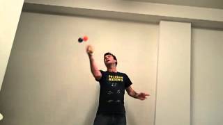 101 Juggling Tricks Tutorial 11 Two Up One Hand
