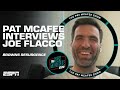 Joe flacco interview browns resurgence playoff berth  getting another chance   pat mcafee show