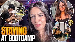 Staying at Godlike Bootcamp for the first time Vlog!!