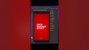 How to create a Drop Shadow Like a pro in Photoshop