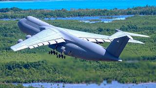 POWERFUL Heavy Aircraft Departures! Military Plane Spotting at Full Power 🔥