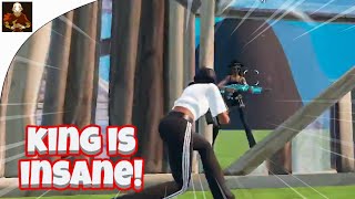 KING vs KRAEZ😳 (1v1 ZONEWARS) [FORTNITE TOKEN/WAGER]