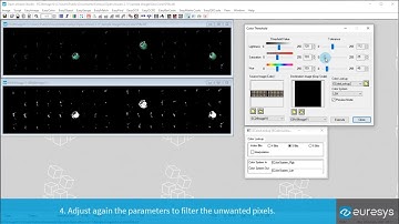 Performing color segmentation