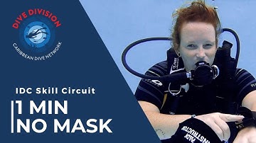 PADI IDC Skill Circuit: 1 Min Breathing Without a Mask (Revised Instructor Development Course)