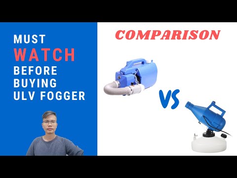 Must Watch Before Buying ULV Foggers/Sprayers from China