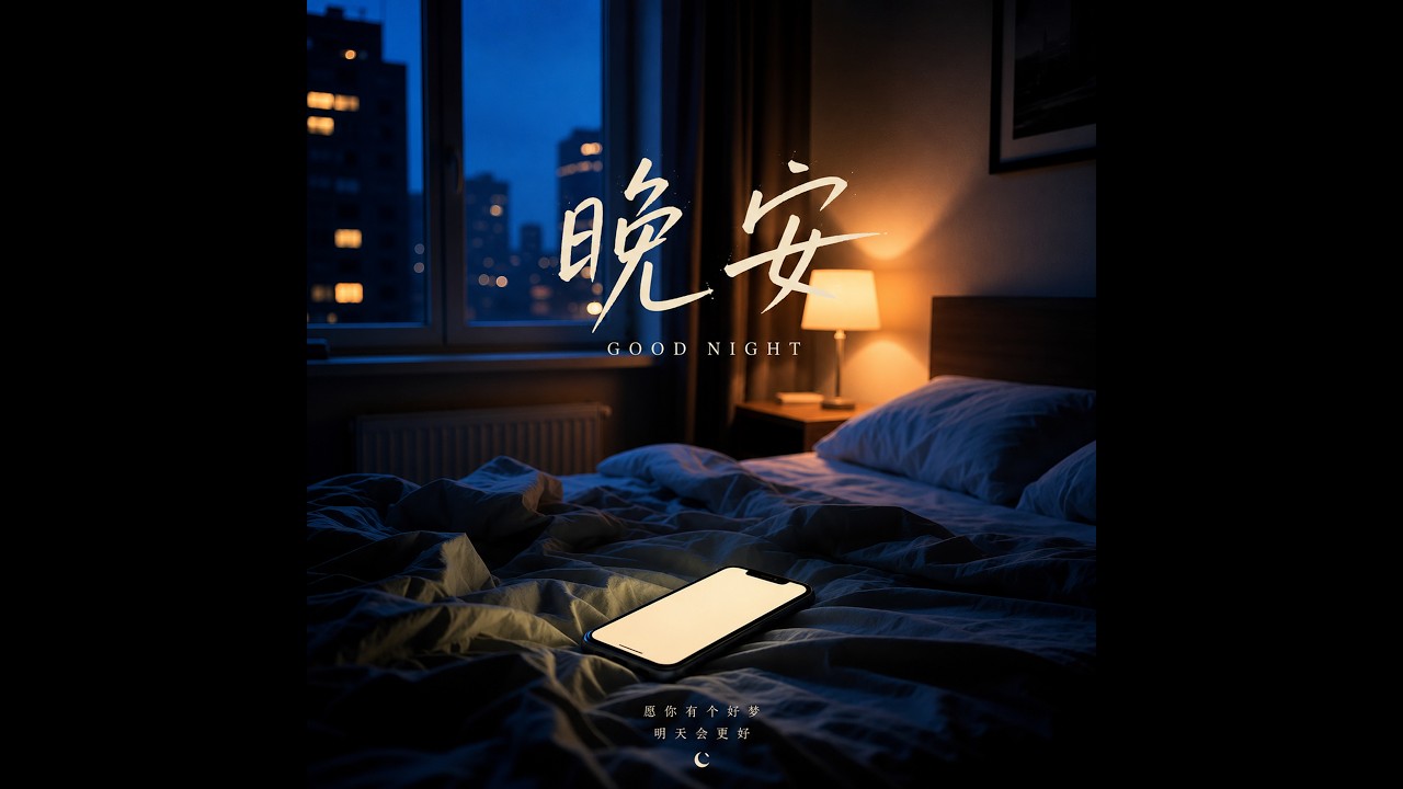 Official Music By: KE | 《晚安》｜后来很多人说过晚安，却再也不是你了 #chinesesong #中文歌曲 - YouTube