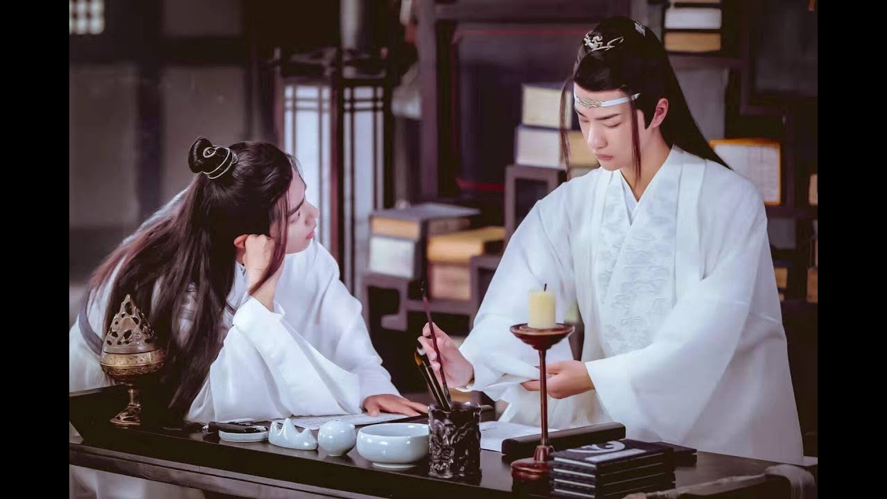 陈情令十大名场面之四——魏无羡书房“调戏”蓝湛，不料却被蓝湛无情拒绝