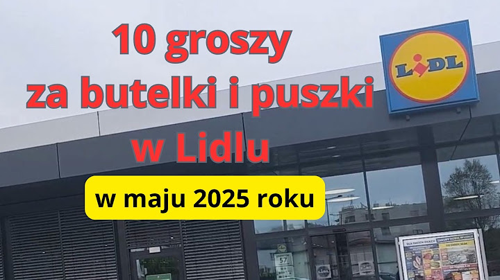 Butelkomat w Lidlu: 10 groszy za butelki pet i puszki do końca maja
