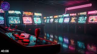 #26 Retro Arcade Hall — "Insert coin to escape reality." (80s Synthwave Lofi & Gaming Ambience)
