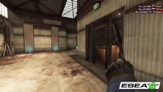 The CS: GO USP-S to AK-47 to AWP and Zeus Clutch - 1 vs 4 Round by sfX (ESEA Community Member)