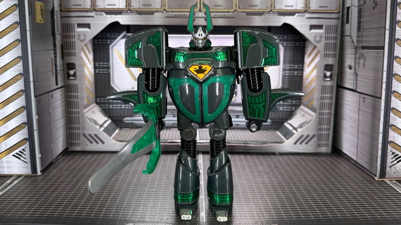 Обзор винтажной игрушки Deluxe Transforming Boron 1997 года - Beetleborgs Metallix - Bandai