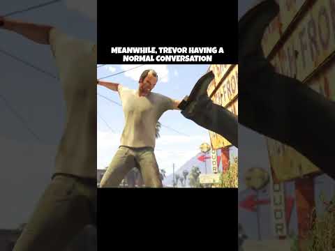 Lucia vs Trevor Having Normal Conversations😂 #gta5 #gta6