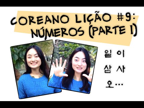 Aula de coreano | Lição 9: Números (parte 1)