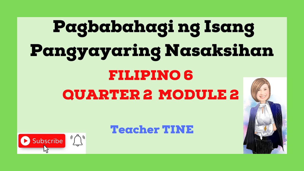 powerpoint presentation filipino 6 quarter 2