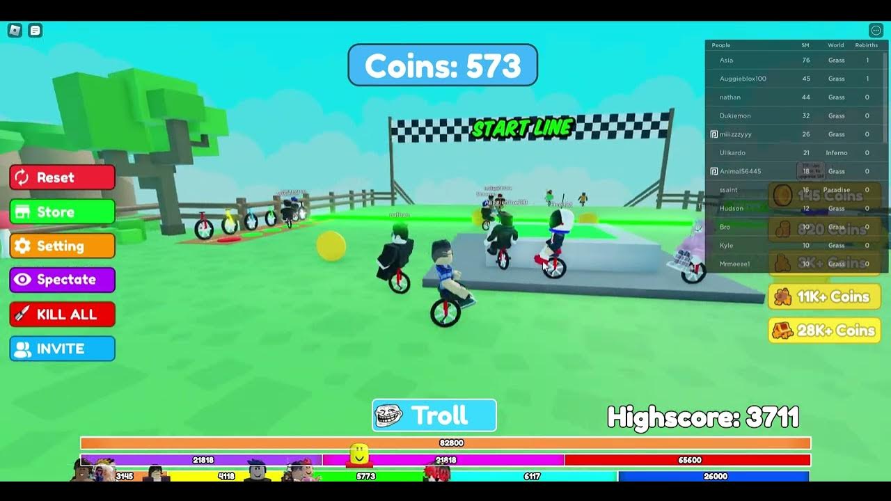 unicycle down a hill ROBLOX YouTube