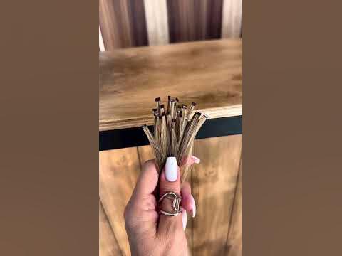 Идеальные капсулы для наращивания волос #капсульноенаращивание - YouTube