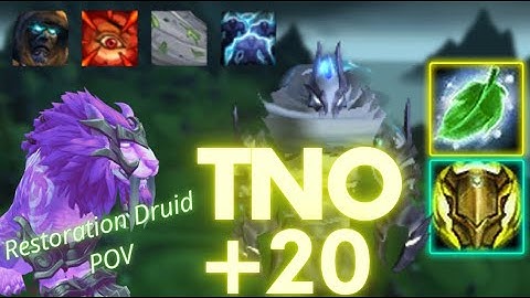 +20 The Nokhud Offensive RAGING TEMPEST | Resto Druid POV | Tyrannical, Raging, Storming