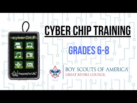 Scouts BSA Online Cyber Chip Training (Grades 6-8)