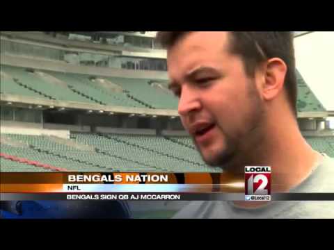 Video: AJ McCarron Cincinnati Bengals'a Karşı Bir Şikayette Bulunuyor