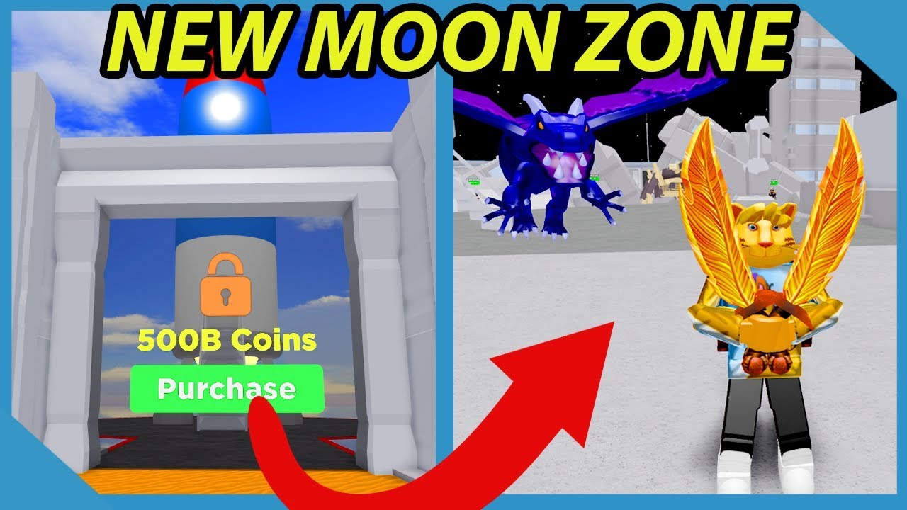 New Moon Zone In Roblox Warrior Simulator Youtube