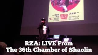 RZA: LIVE From The 36th Chamber of Shaolin