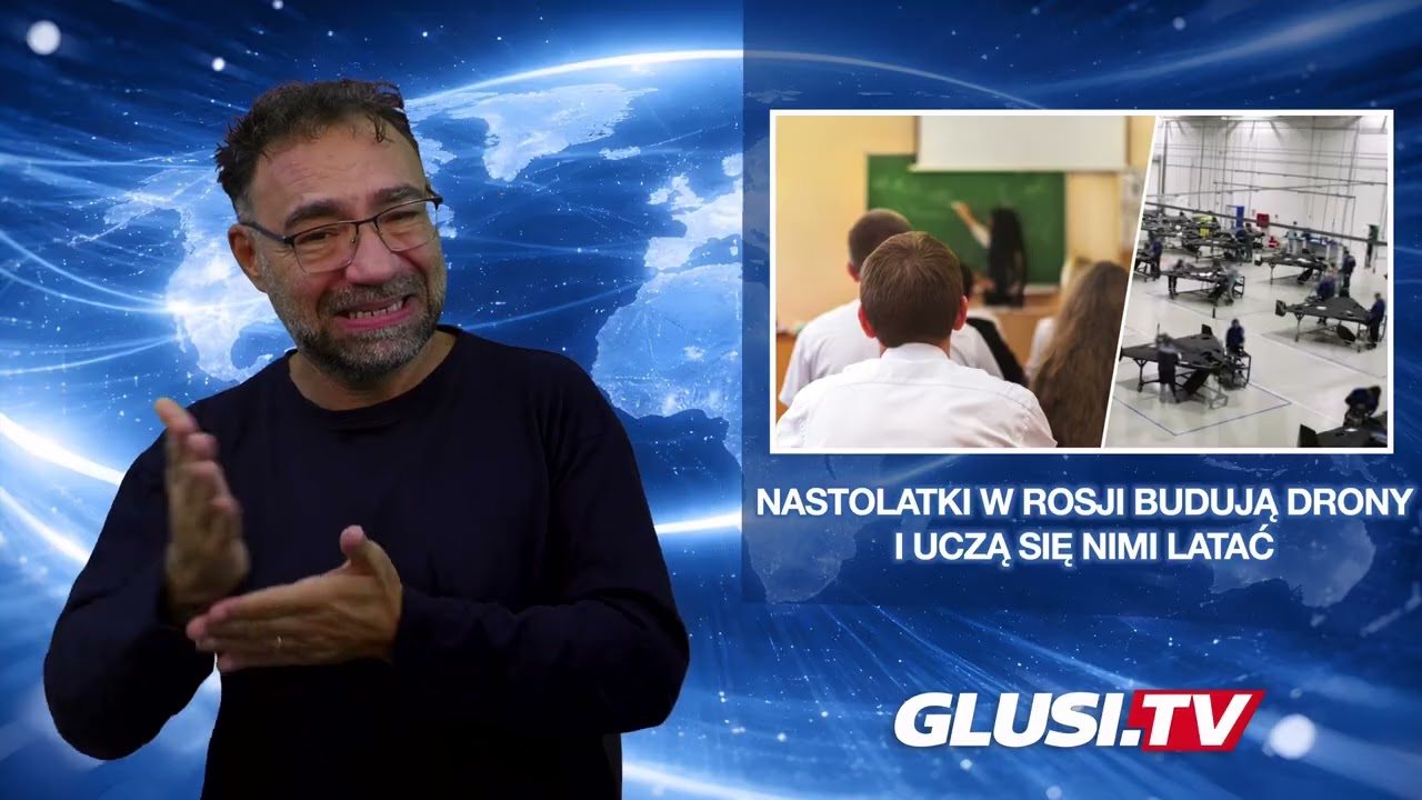 Nastolatki w Rosji budują drony i uczą się nimi latać
