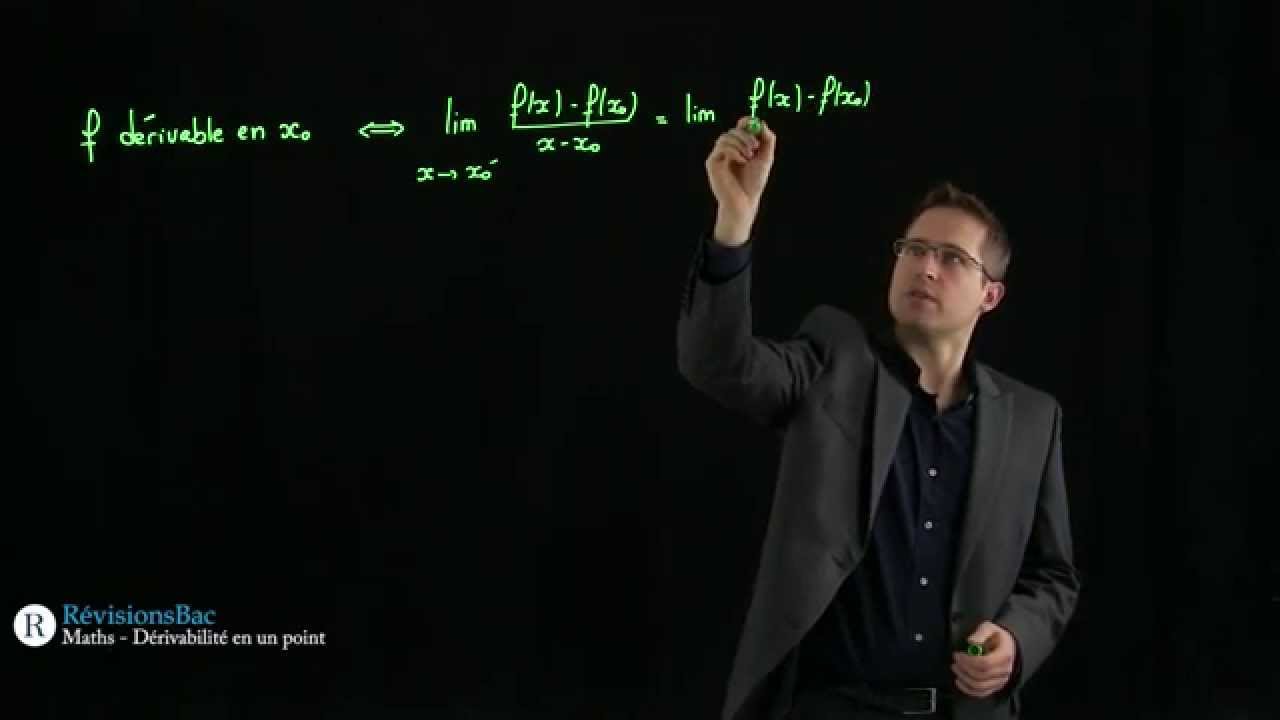 [RévisionsBac.com] - Dérivabilité en un point