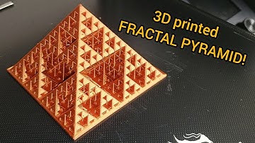 3D printed Fractal Pyramid!