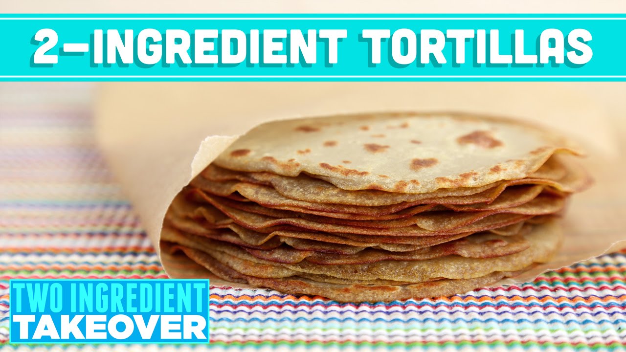 2 Ingredient Tortillas {Clean Eating} - Clean Eating with kids