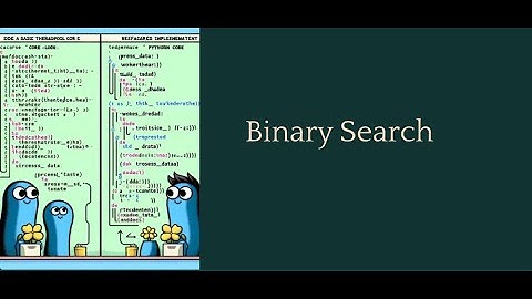 BINARY SEARCH IN LESS THAN 4 MINUTES!