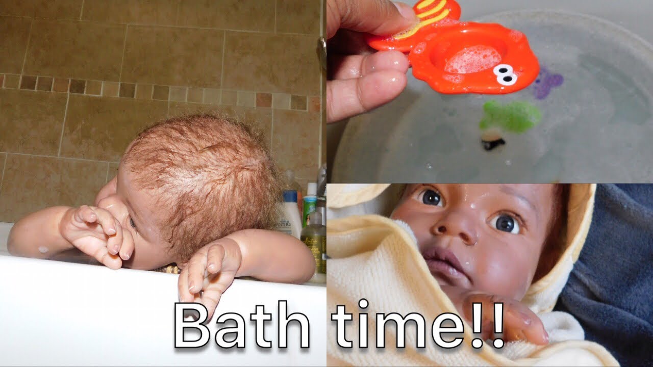 Toddler bath routine