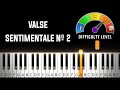 Valse Sentimentale No 2 Eric Christian MEDIUM HARD Piano Tutorial 
