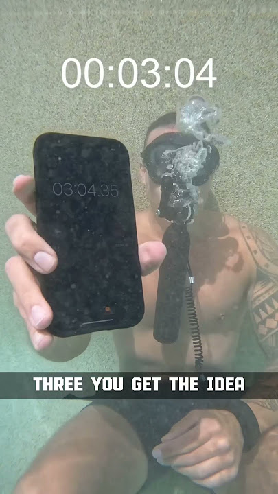 Exposing How Long It Lasts 🤯 #fyp #diving #freediving #snorkeling #summer #beach #exposed #iphone15