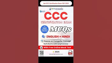 CCC Exam Question Answer pdf 2025 #ccc #cccexam2025