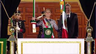 Así fue el Primer Grito de la Doctora Claudia Sheinbaum.