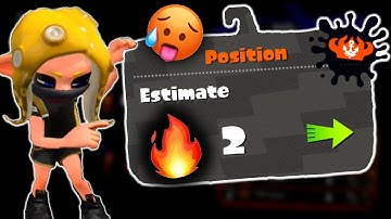 2ND IN THE WORLD IN X RANK TOWER CONTROL - Splatoon 2