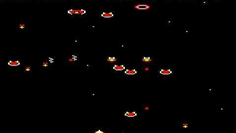 Alien Break-in (Acorn Electron). Level 4. Score: 18 290.