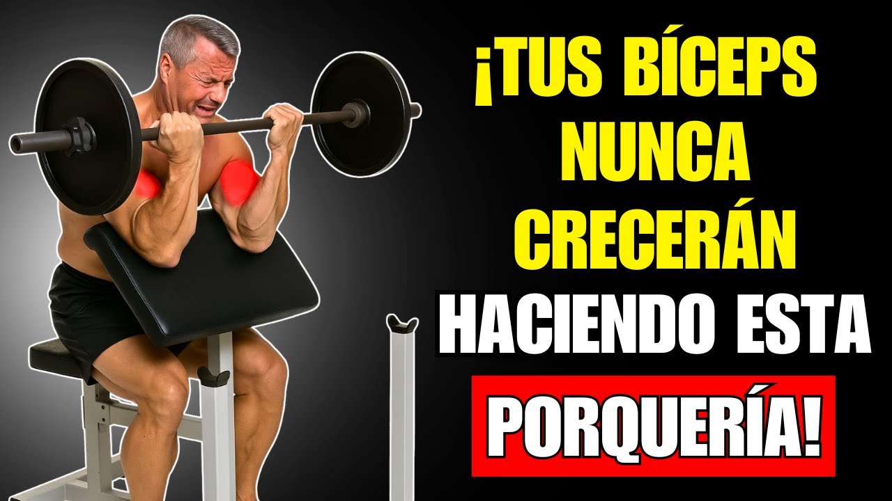 10 PRINCIPALES RAZONES por las que TUS BÍCEPS NUNCA CRECEN! (Y Cómo Solucionarlo)