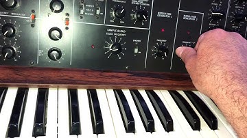 KORG PS 3100 (1977) - demo at Swiss Vintage Studio