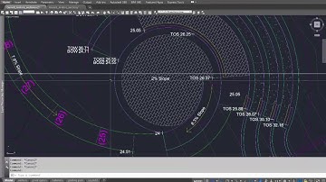 Creating a Section from a Site Plan in AutoCAD