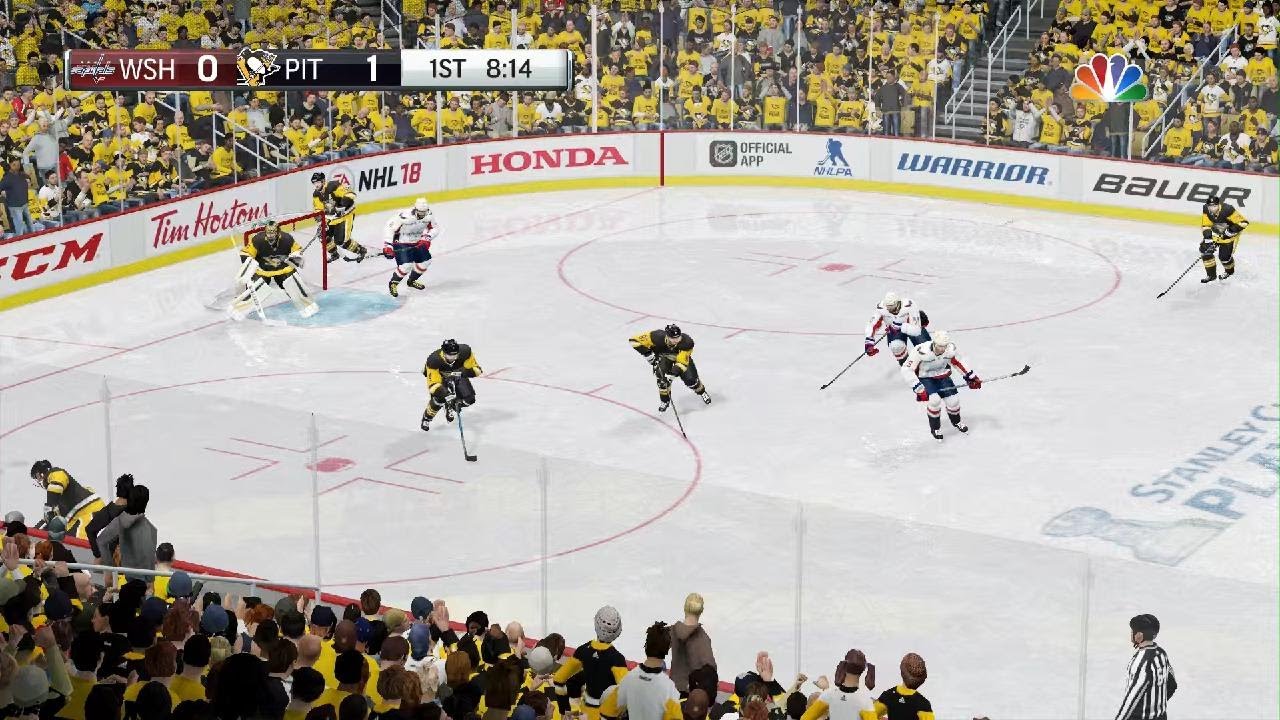NHL 18| Washington Capitals @ Pittsburgh Penguins Stanley Cup Playoffs Conf Semifinals Game 4