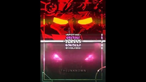 Gestalt (MADNESS: Project Nexus) #vs Godzilla (GxK: The New Empire)