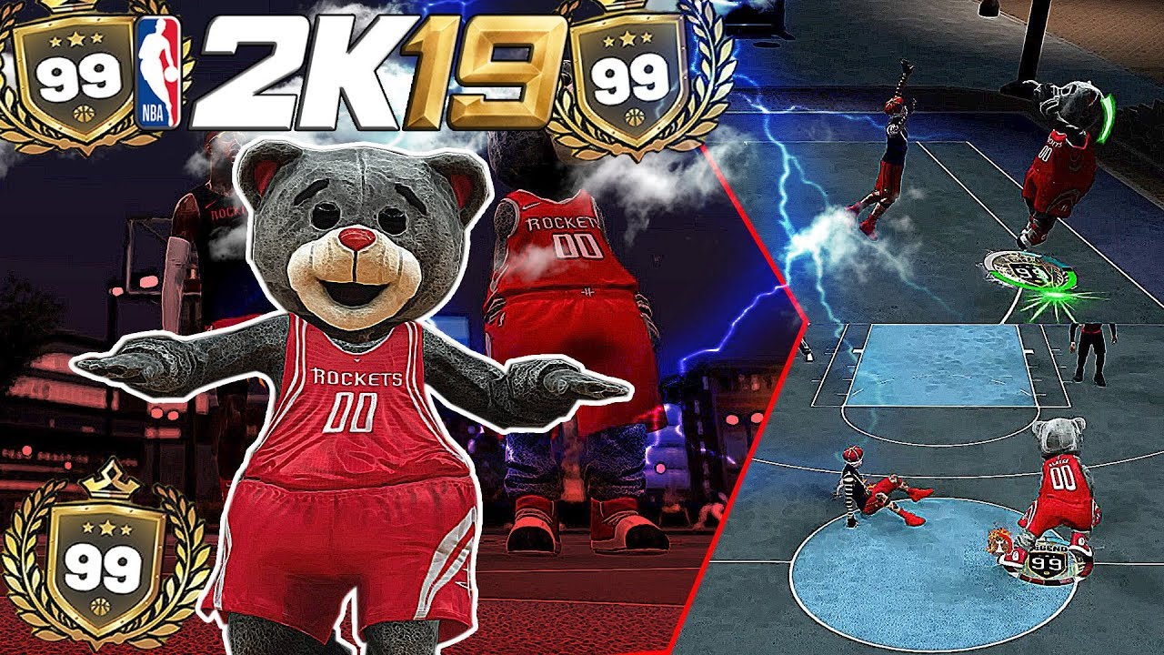 99 OVERALL MASCOT HAD TO TAKEOVER IN THE PARK ON MY ROAD TO ELITE - NBA ...