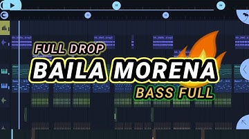 DJ FULL DROP🔥 BAILA MORENA (Prengky Gantay Remix) BASS FULL VIRAL TIKTOK