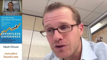 An Interview with Matthew Dixon of The Effortless Experience