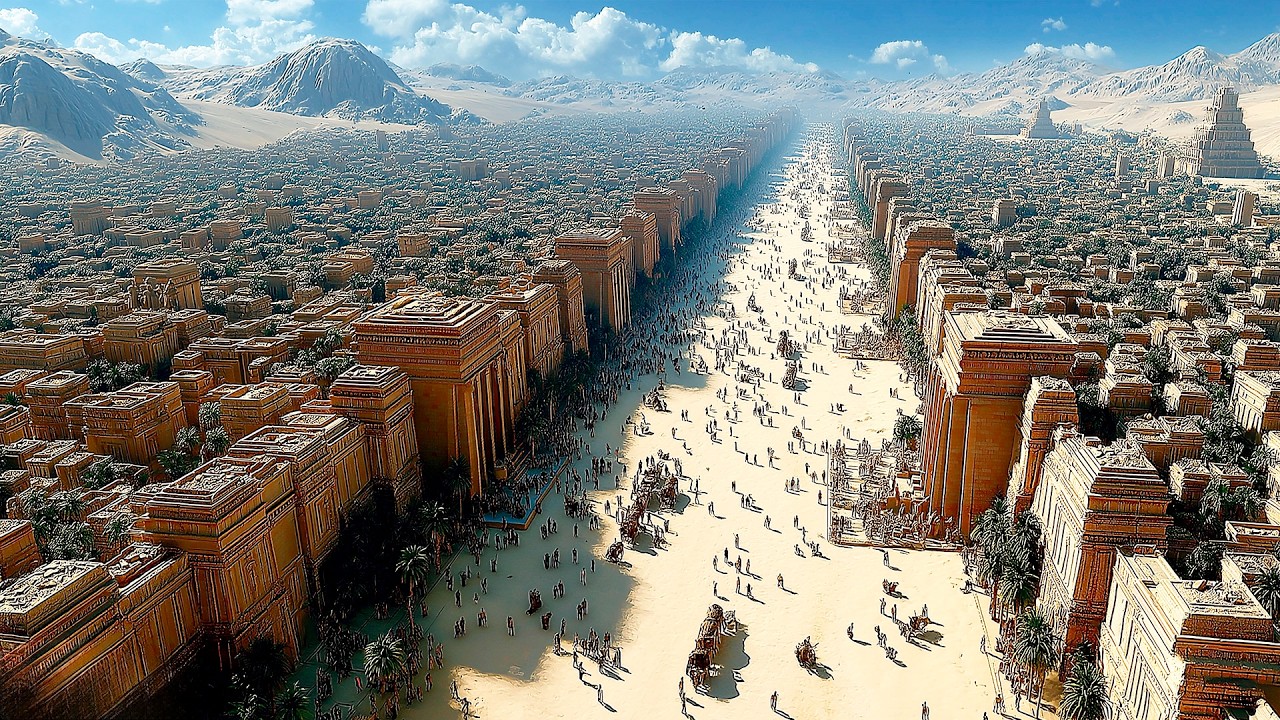 Жизнь 2.700 Лет Назад в Ниневии | Первый ЯЗЫЧЕСКИЙ Город, Который Был ПРОЩЕН БОГОМ