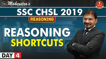 Reasoning Shortcuts | By Atul Mahendras | SSC CHSL 2019 | 2:30 pm