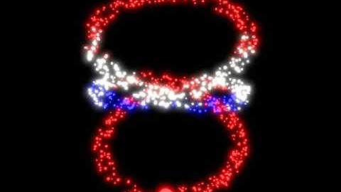 Lissajous curve made in Blender