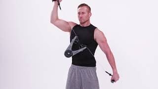Shoulder Press + Tricep Extension - Right