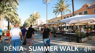 DÉNIA, Costa Blanca, Spain  4 K Walk in the Summer  Happy Sunset Mood  Holidays in Denia